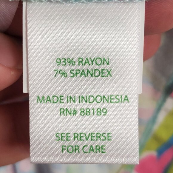 Lilly Pulitzer Womens 50 UPF Sophie Dress Size XS Multicolor Preppy Beach Spring - Picture 5 of 10